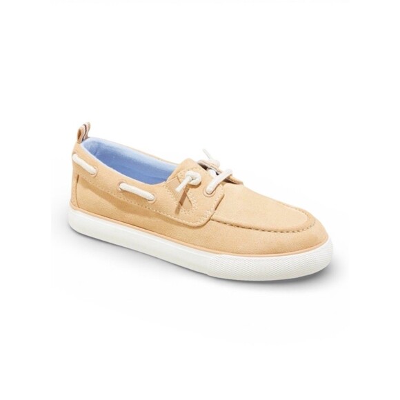 Cat & Jack Other - Cat & Jack Kids Boat Shoes Beige Size 6 Sneakers NIB